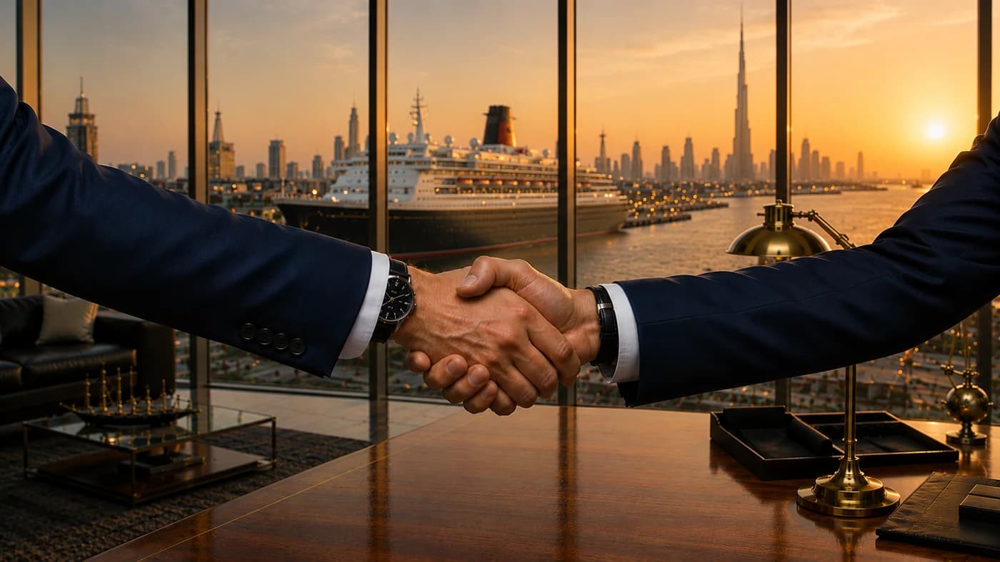 Avyanco advisor closing a DUQE free zone company formation engagement with a founder
