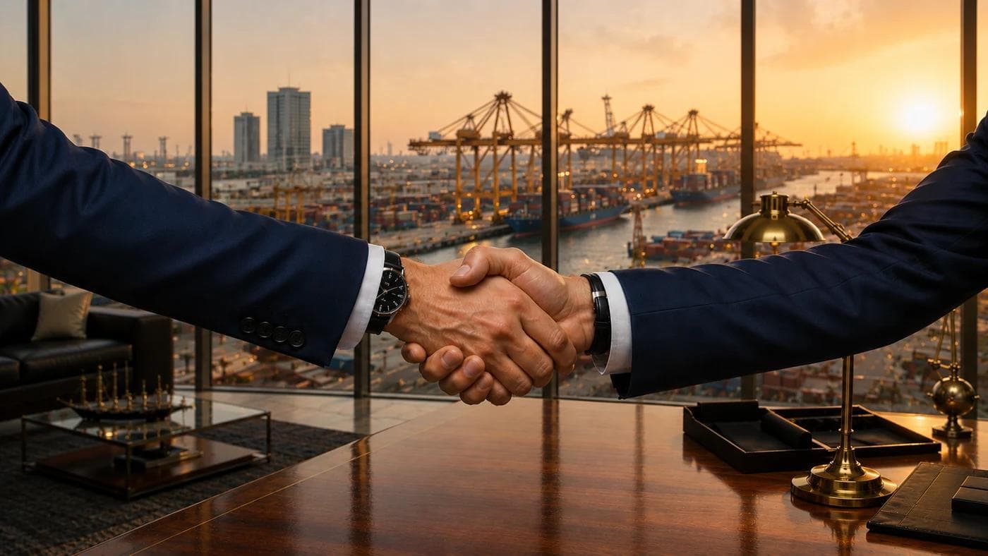 Avyanco advisor closing a JAFZA free zone company formation engagement with a founder