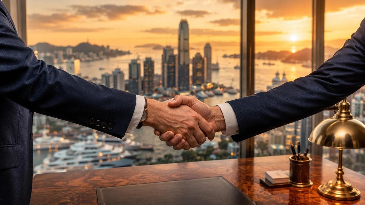 Avyanco advisor closing an offshore company formation engagement with an international founder