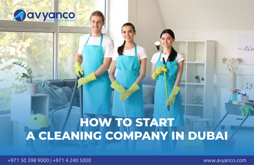 Start cleaning services in Dubai
