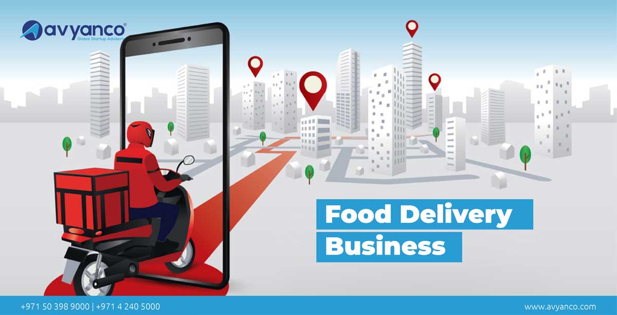 Food delivery business in Dubai