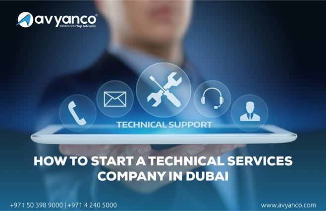 Technical services business in Dubai