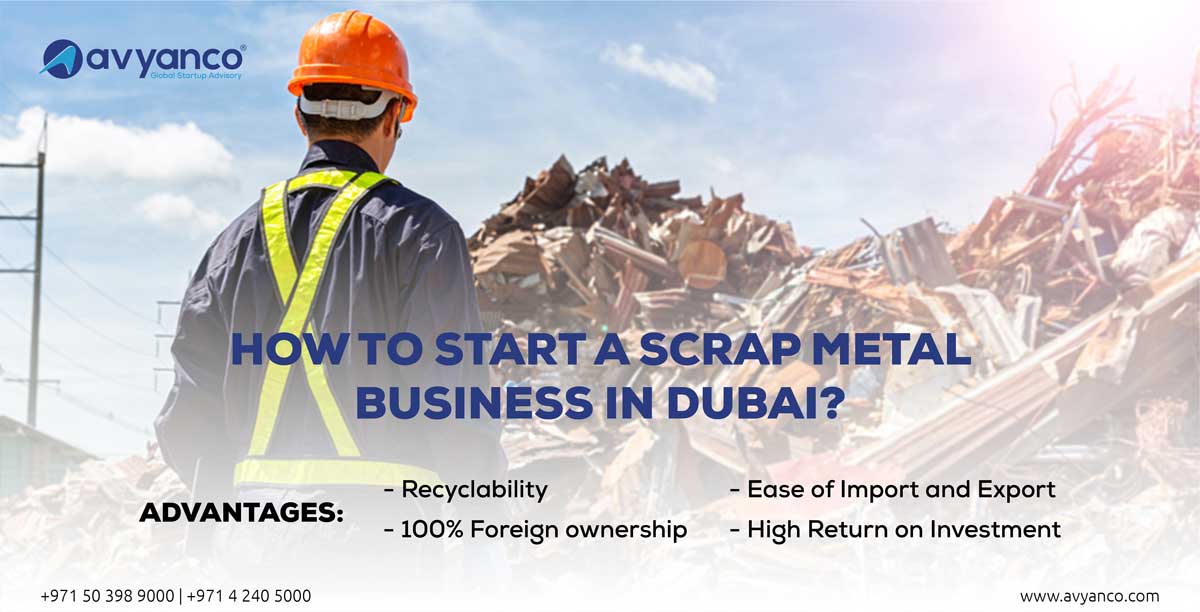 Start a scrap metal business in Dubai
