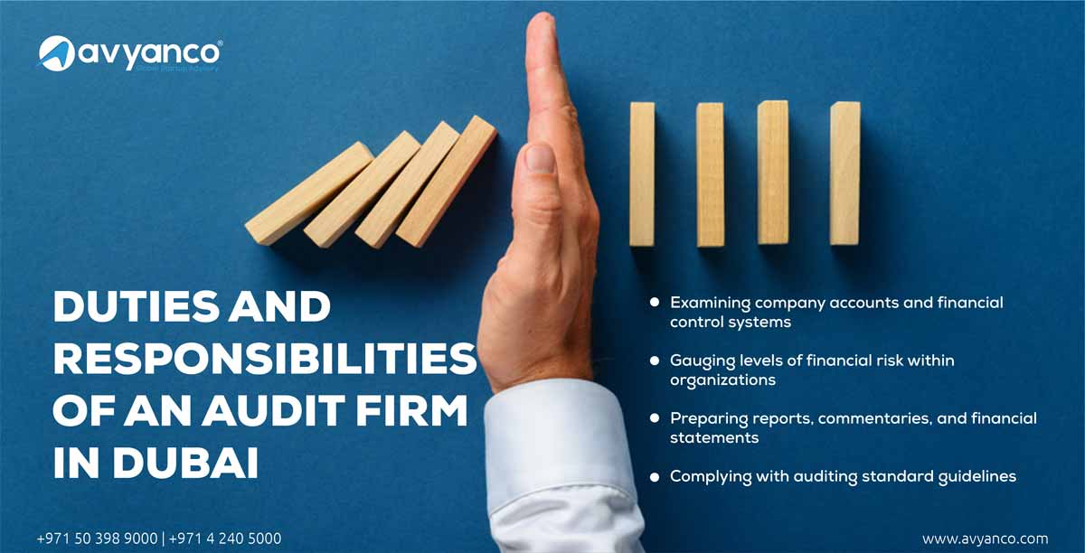 Audit firm in Dubai Duties Responsibilities