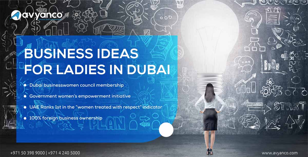 Business ideas for ladies in Dubai
