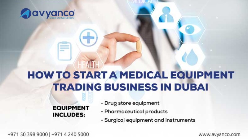 medical trading equipment business in dubai